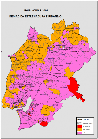 ESTREMADURA E RIBATEJO: LEGISLATIVAS 2002